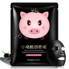 Маска-серветка для обличчя йогуртова IMAGES Piggy Yogurt Refreshing