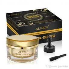 Омолоджуюча магнітна маска з золотом і брудом мертвого моря ALIVER Magnetic Gold Mask (50мл)