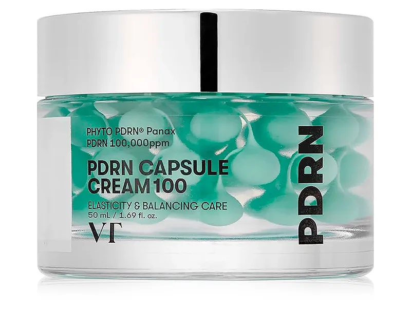 Зволожуючий капсульний гель-крем для обличчя з полінуклеотидами VT Cosmetics PDRN Capsule Cream 100, 50мл