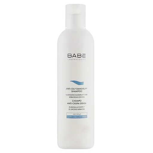 Шампунь проти лупи Babe Laboratorios Anti-Oily Dandruff Shampoo, для жирної шкіри голови, 250 мл