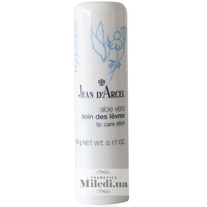 Зволожуючий бальзам для губ з алое Jean d`Arcel Hydratante Lip Care Stick 4,8 г