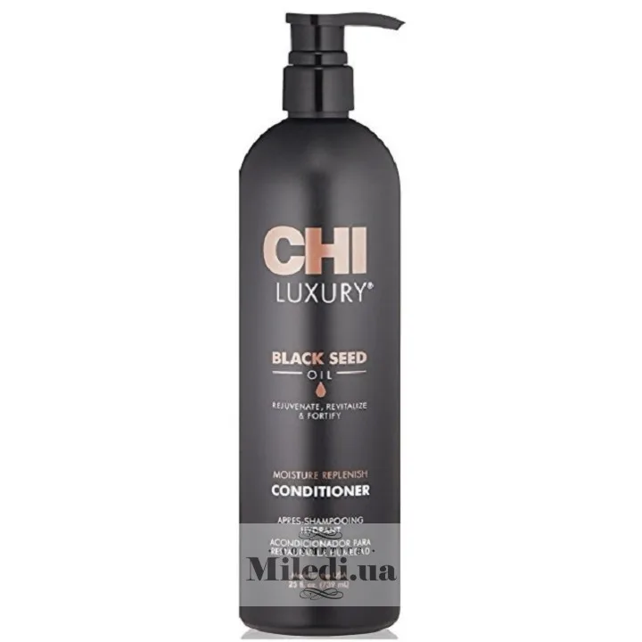 Зволожуючий кондиціонер з маслом чорного тмину CHI Luxury Black Seed Oil Moisture Replenish Conditioner 739 мл