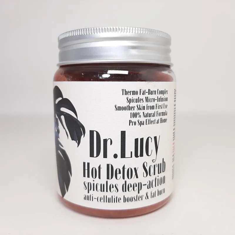 Скраб для тіла розігріваючий антицелюлітний Dr. Lucy Hot Detox Scrub 250 г (X-2196)
