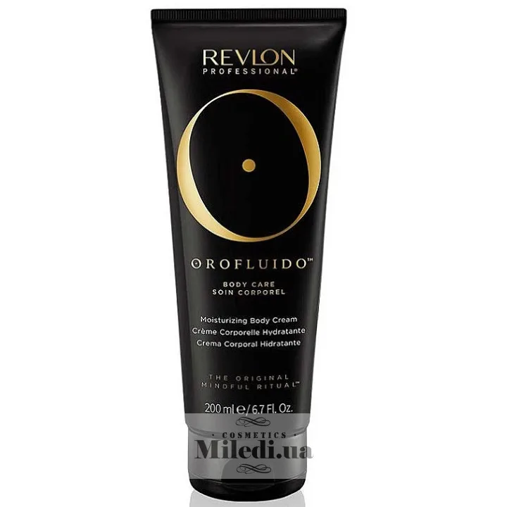 Зволожуючий крем для тіла Revlon Professional Orofluido Body Care Moisturizing Body Cream, 200 мл