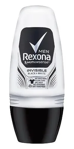 Дезодорант-антиперспірант Rexona Men Невидимий на чорному