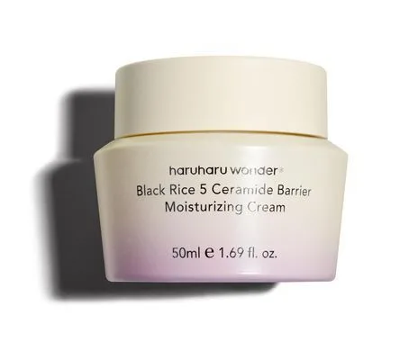 Haruharu Wonder Black Rice 5 Ceramide Barrier Moisturizing Cream – зволожуючий крем для обличчя з керамідами і чорним рисом 50 мл