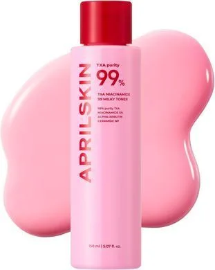 April Skin TXA Niacinamide 99 Milky Toner – освітлювальний тонер з ніацинамідом 5% і транексамовою кислотою 150 мл