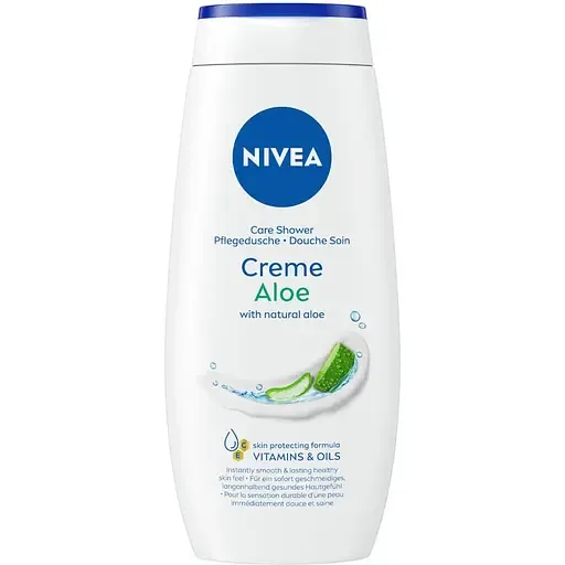 Гель-догляд для душу NIVEA Крем та алое