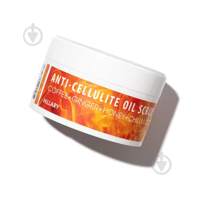 Скраб для тіла Hillary Антицелюлітний розігріваючий Anti-cellulite Oil Scrub 200 мл