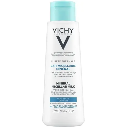 Міцелярне молочко Vichy Purete Thermale для сухої шкіри 200 мл
