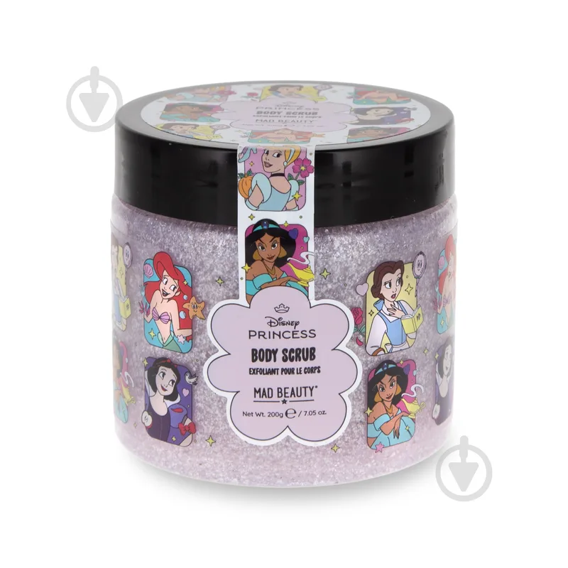 Скраб для тіла Mad Beauty Принцеси Дісней 200 г