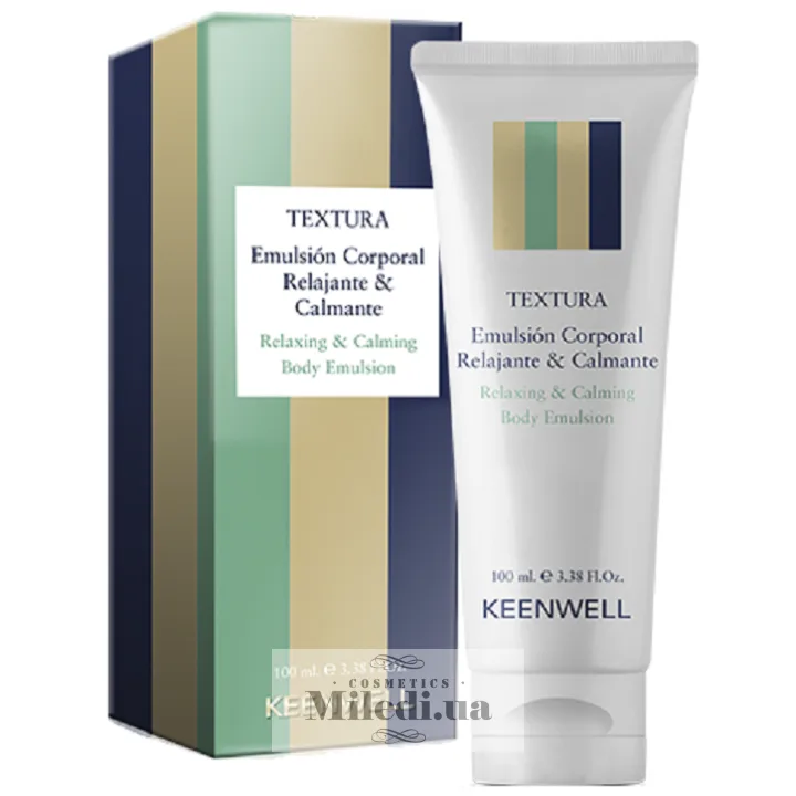 Заспокійлива емульсія для тіла Keenwell Textura Relaxing & Calming Body Emulsion 100 мл