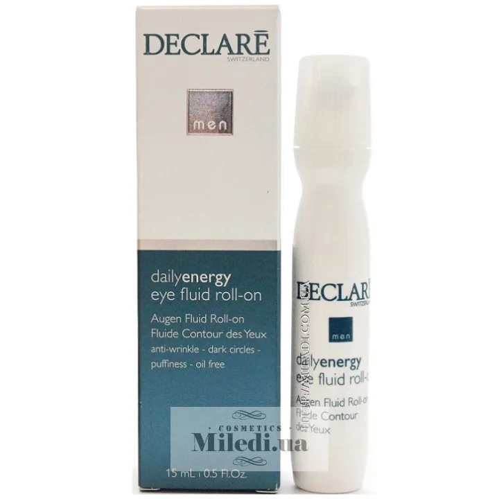 Declare Daily Energy Eye Fluid Roll-On - Енергетичний флюїд для шкіри навколо очей (з роликом)