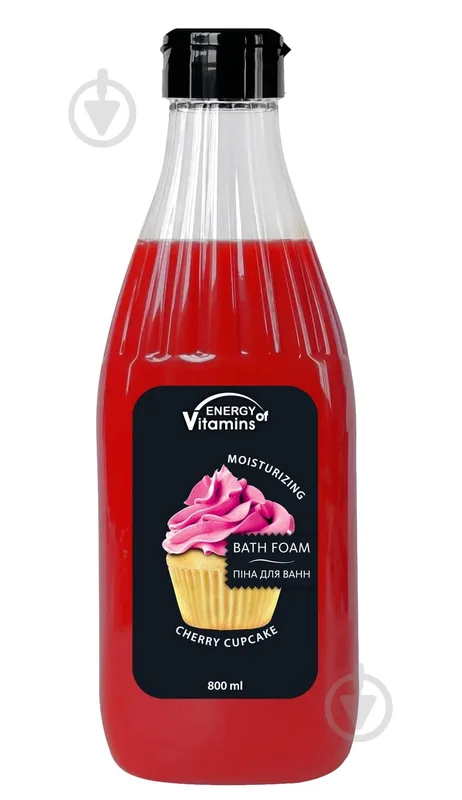 Піна Energy of Vitamins Cherry cupcake (Вишневий капкейк) 800 мл