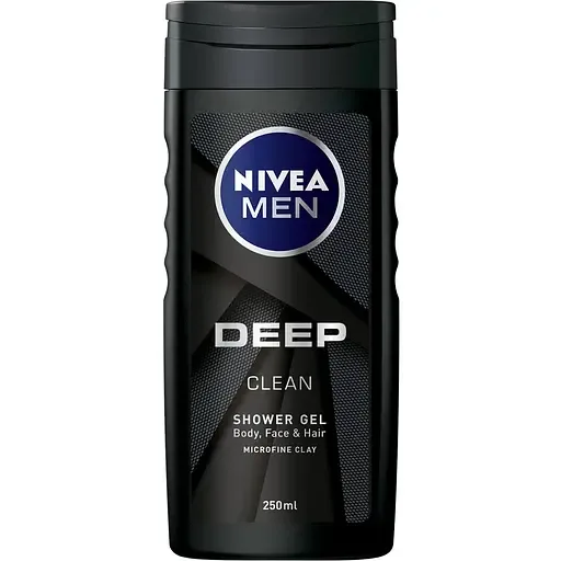 Гель для душу Nivea Men Deep Clean 250 мл