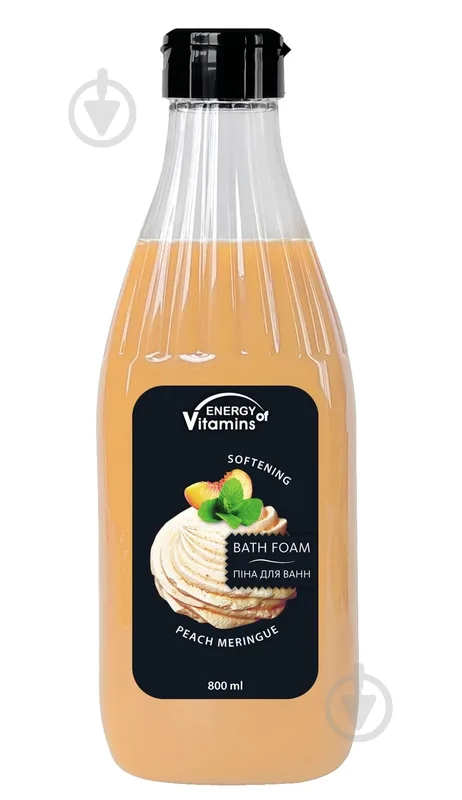 Піна Energy of Vitamins Peach meringue (Персикове безе) 800 мл