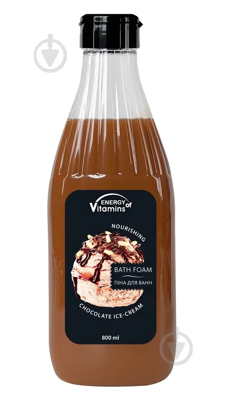 Піна Energy of Vitamins Chocolate ice-cream (Шоколадне морозиво) 800 мл
