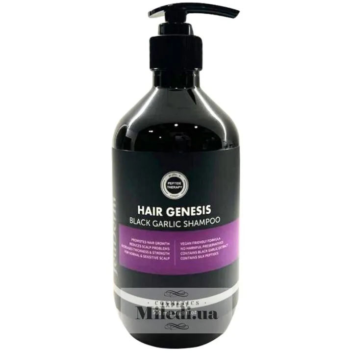 Шампунь з екстрактом чорного часнику JeuDerm Hair Genesis Black Garlic Shampoo 500 мл