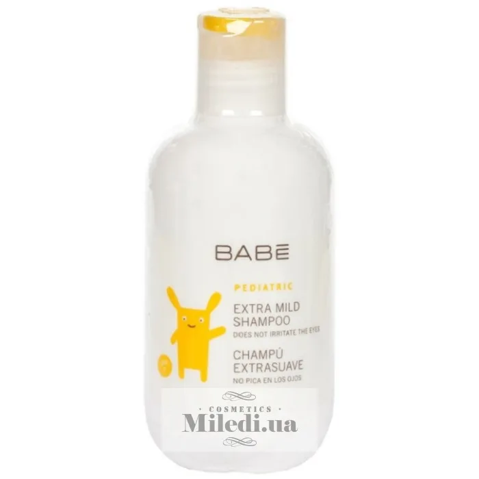 Дитячий суперм'який шампунь BABE Laboratorios 200 мл (8437000945697)