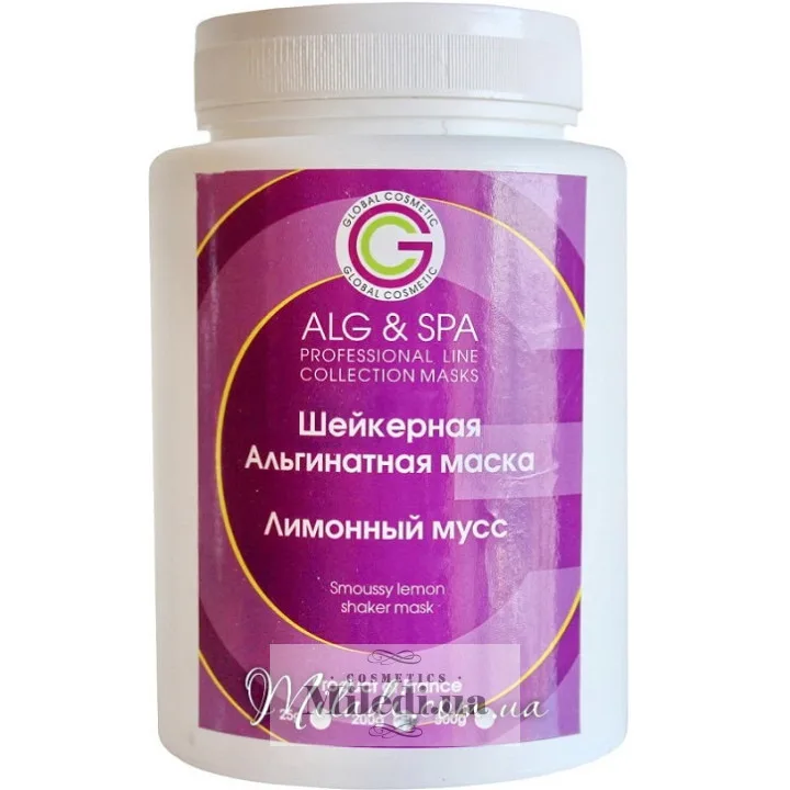 Шейкерна альгінатна маска Лимонний мус ALG & SPA Smoussy Lemon Shaker Mask