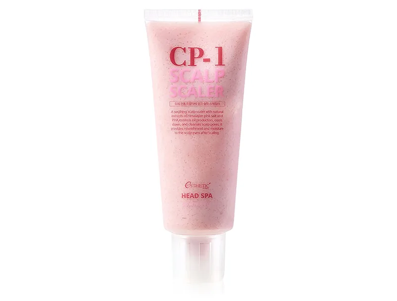 Засіб для очищення шкіри голови з рожевою сіллю Esthetic House CP-1 Head Spa Pink Salt Scalp Scaler, 230мл