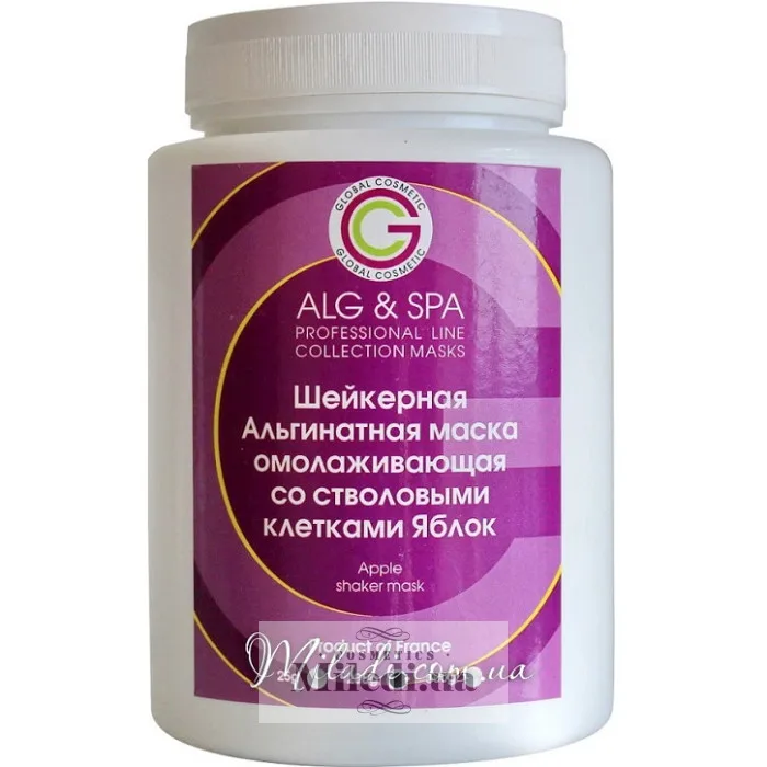 Шейкерна альгінатна маска зі стовбуровими клітинами яблук ALG & SPA Apple Shaker Mask