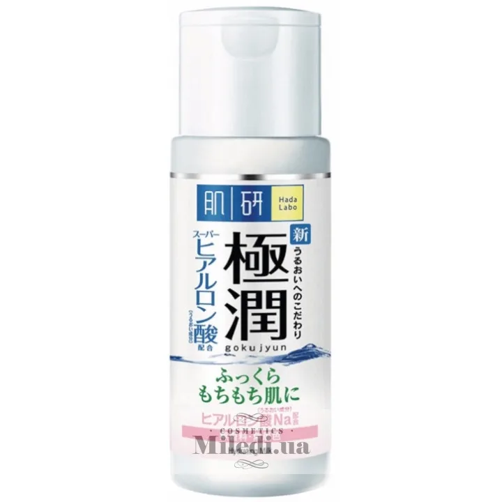 Гіалуронове молочко-емульсія для обличчя Hada Labo Rohto Gokujyun Hydrating Milk 140 мл
