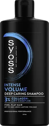 Шампунь Syoss Volume з Фіолетовим Рисом для тонкого волосся без об'єму 440 мл