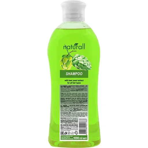 Шампунь Natural Spa із екстрактом пивних дріжджів, 1 л