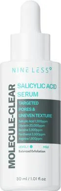 NINELESS Molecule-Clear Salicylic Acid Serum – м'яка сироватка для жирної шкіри з саліциловою кислотою 30 мл