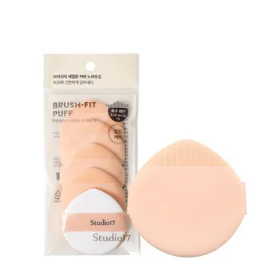 STUDIO 17 Brush Fit Puff (5ea) – набір спонжів для макіяжу 5 шт.