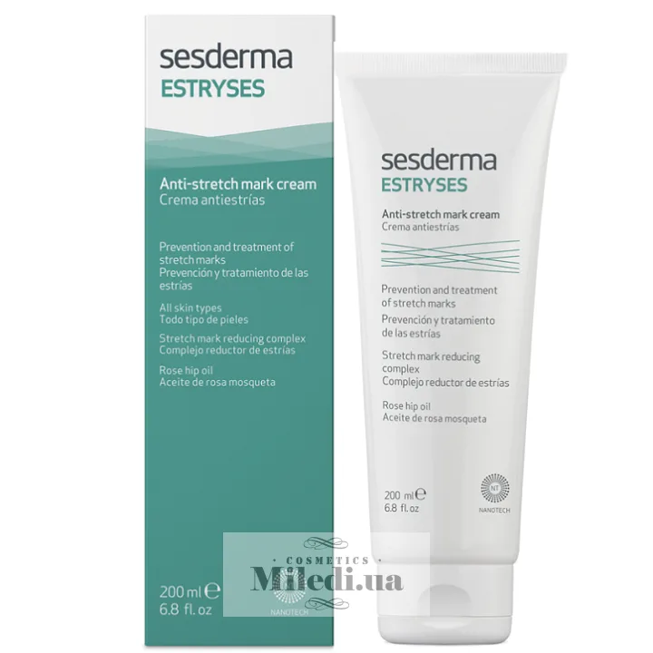 Крем проти розтяжок на тілі Sesderma Laboratories Estryses Anti-Stretch Mark Cream 200 мл