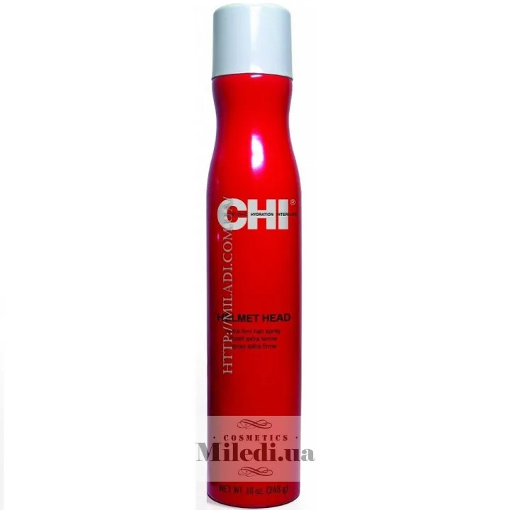 Лак-блиск для волосся екстра сильної фіксації CHI Infra Helmet Head Extra Firm Hair Spray 74 мл