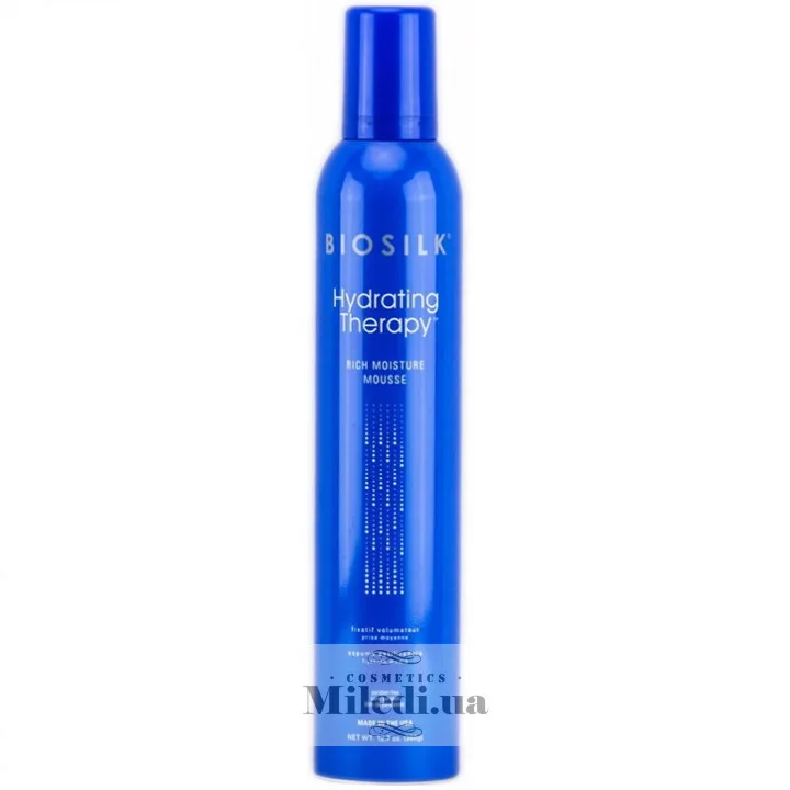 Мус для укладання волосся BioSilk Hydrating Therapy Rich Moisture Mousse 360 мл
