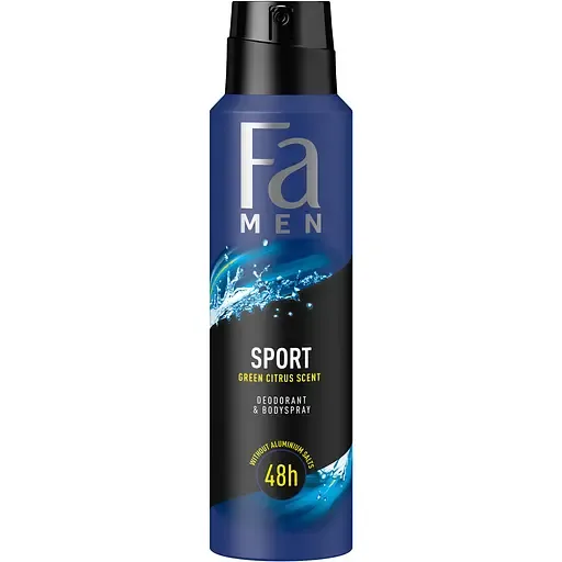 Дезодорант-спрей Fa Sport Зелений цитрус 150 мл