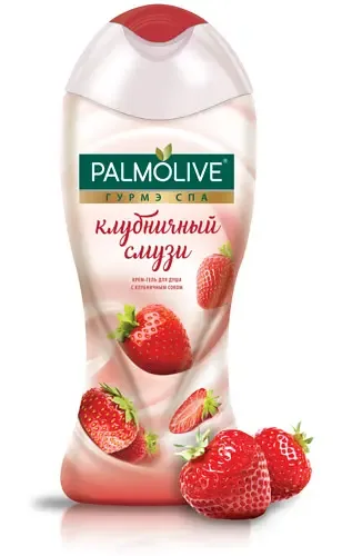 Гель для душу Palmolive Gourmet Spa Полуничний Смузі, 250 мл