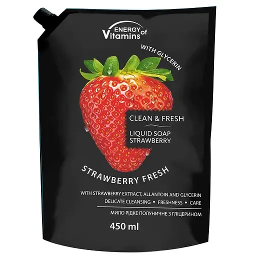 Рідке мило Energy of Vitamins Полуничне