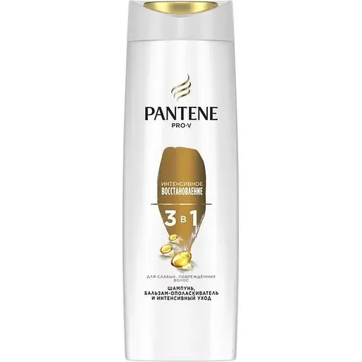 Шампунь і бальзам-ополіскувач Pantene Pro-V 3 в 1 Інтенсивне відновлення 360 мл