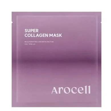 Arocell Super Collagen Mask – гідрогелева маска з колагеном і пептидами 1 шт.