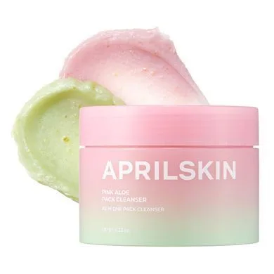 APRILSKIN Pink Aloe Pack Cleanser – універсальний очищувальний бальзам з рожевим алое 120 г