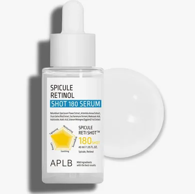 APLB Spicule Retinol Shot 180 Serum – сироватка зі спікулами 180 та ретинолом 40 мл