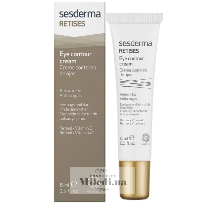 Омолоджуючий крем-контур навколо очей Sesderma Laboratories Retises Eye Contour Cream 15 мл
