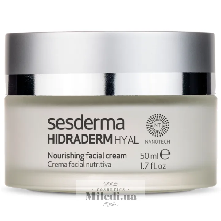 Живильний крем для сухої шкіри Sesderma Laboratories Hidraderm Hyal Nourishing Facial Cream 50 мл