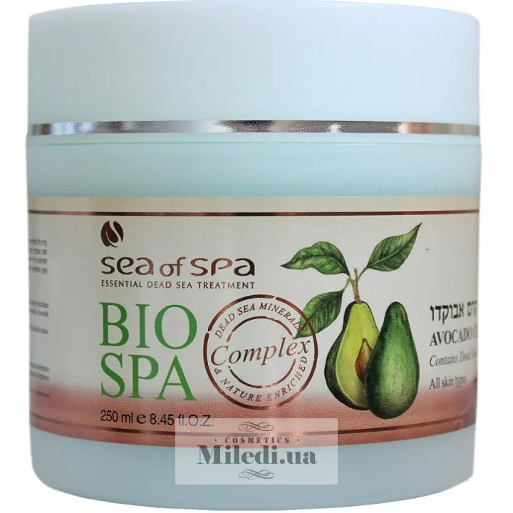 Поживний крем для тіла Авокадо Sea of Spa Bio Spa Avocado Cream 250 мл