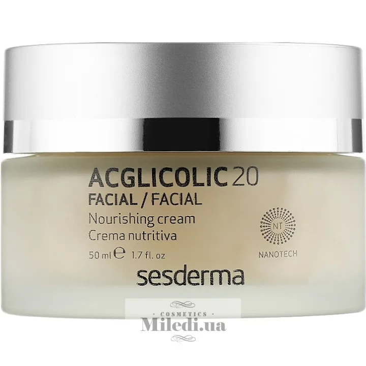 Поживний крем з 15% гліколевою кислотою Sesderma Laboratories Acglicolic 20 Nourishing Cream 50 мл