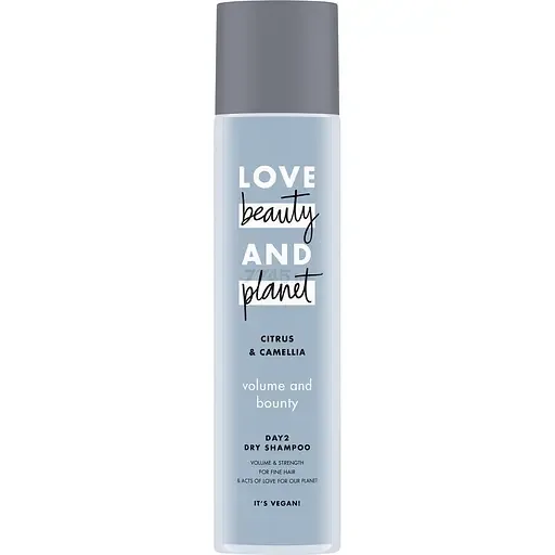 Сухий шампунь Love Beauty And Planet Dry Shampoo Цитрус і камелія 245 мл
