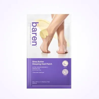 Baren Shea Butter Sleeping Heel Patch – патчі для п'ят (2 шт)