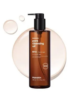 Hanskin Pore Cleansing Oil BHA – гідрофільна олія для очищення макіяжу з BHA кислотою 300 мл