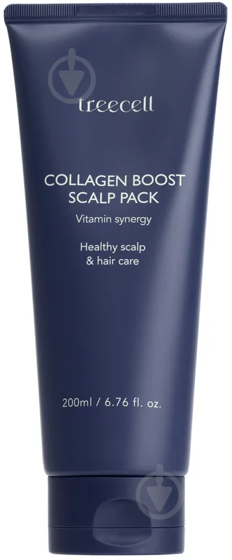 Крем-маска Treecell Hair Care для волосся із колагеном Collagen Boost Scalp Pack 200 мл