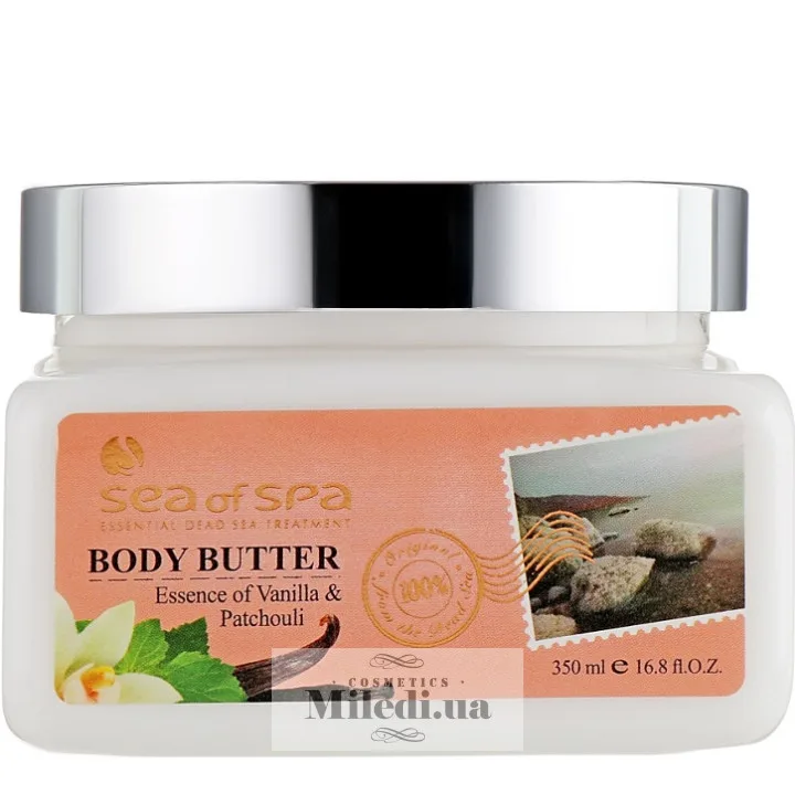 Вершки для тіла Ваніль і пачулі Sea of Spa Body Butter Essence of Vanilla & Patchouli 350 мл